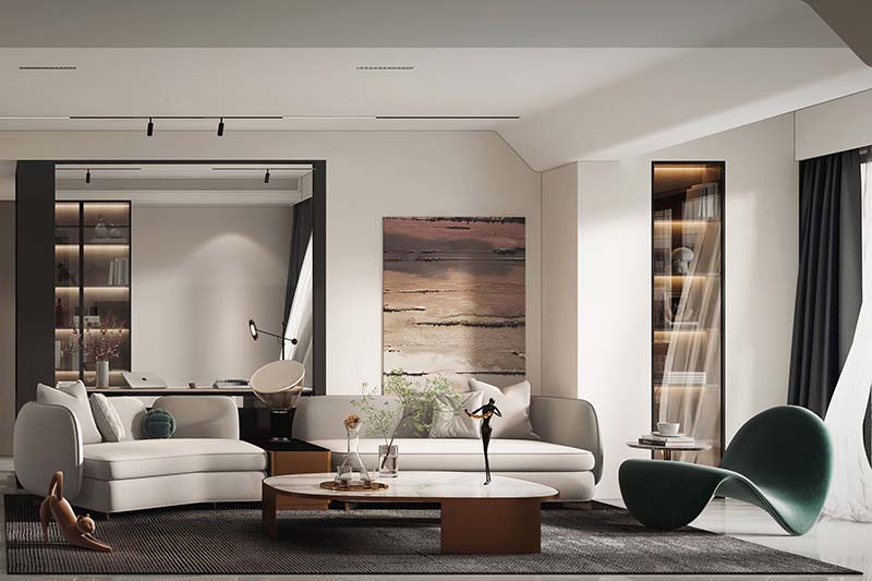 南湖勁茂府裝修效果圖 南湖勁茂府裝修效果圖