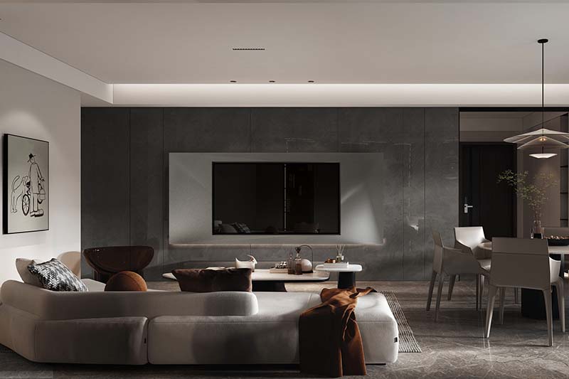 龍潤壹城裝修效果圖