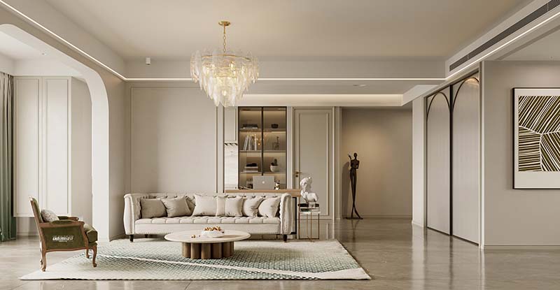 南湖勁茂府裝修效果圖 南湖勁茂府裝修效果圖