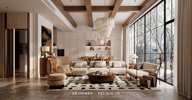 孔雀城裝修效果圖