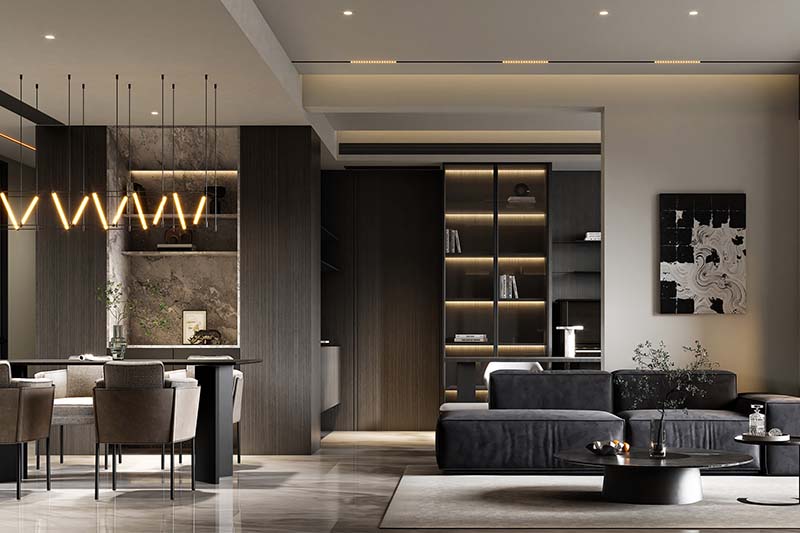 東望金邸裝修效果圖